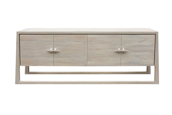 Lilys Lily Casa Vein Matched Four Door Buffet White Wash 9038-W