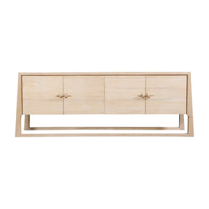 Lilys Lily Casa Vein Matched Four Door Buffet White Wash 9038-W