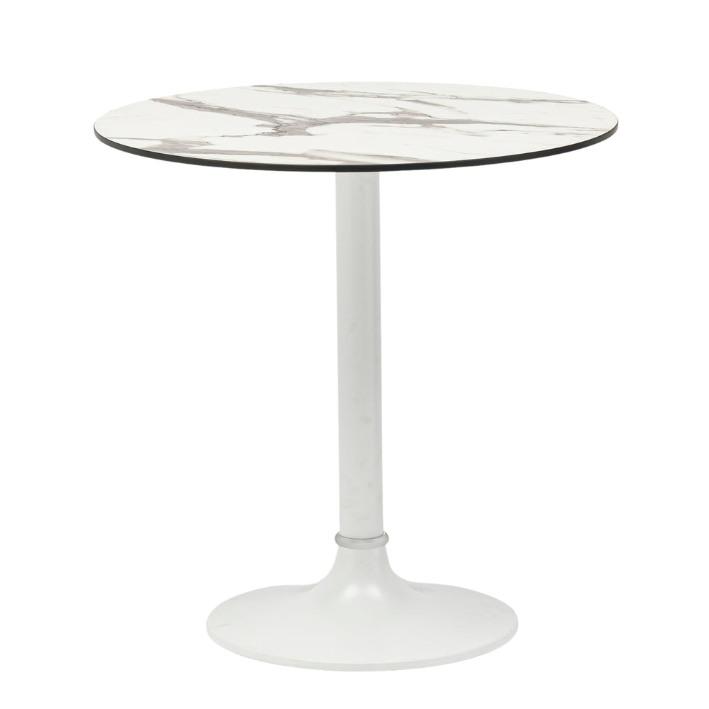 EuroStyle Jannie 30" Bistro Table White 90409WHT-KIT