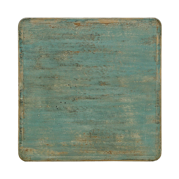 Lilys Peking Ming Side Table Weathered Soft Aqua Wash 9041