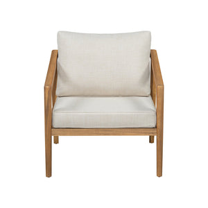 English Elm Christopher Knight Home® - Westin Elegant Acacia Wood Club Chair Set Of 2 With Removable Cushions For Stylish Outdoor Comfort N775P239512N