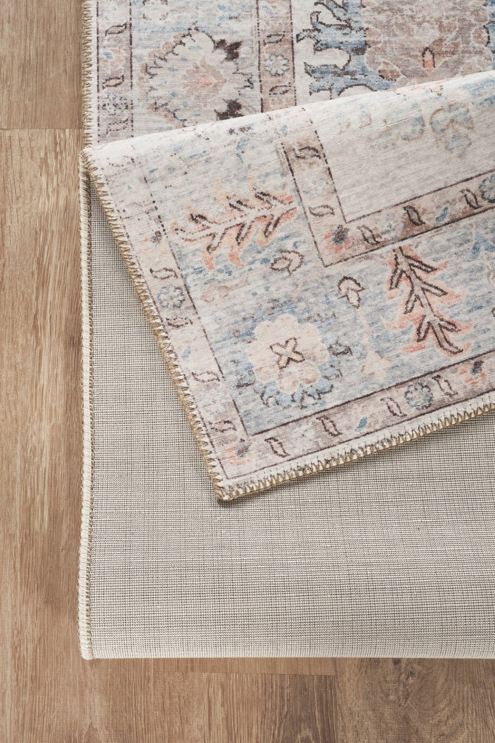 English Elm Oxford Traditional Polyester Area Rug Soft Low Pile Stain Resistant Living Room B186P428907