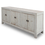 Lilys Amalfi Two Tones Buffet Six Door Antique Off White 87X18X35H 9052-W