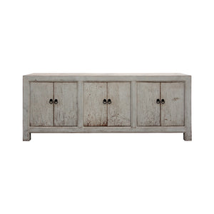 Lilys Amalfi Two Tones Buffet Six Door Antique Off White 87X18X35H 9052-W