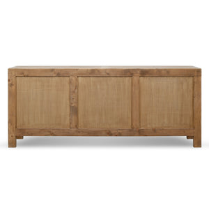 Lilys Capri Buffet Six Doors Weathered Nature Pinewood 87X18X35H 9052-NA