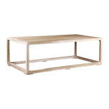 Lilys Peking Rectangle Coffee Table Weathered White Wash 9054