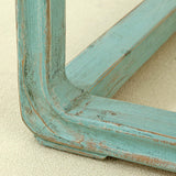 Lilys Peking Ming Square Side Table Vintage Blue 9055-TQ