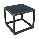 Lilys Peking Ming Square Side Table With Black Wash Pre Order Only 9055-B