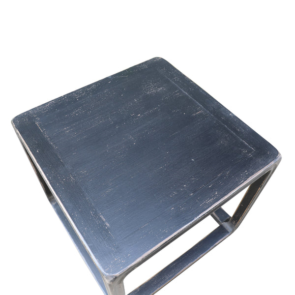 Lilys Peking Ming Square Side Table With Black Wash Pre Order Only 9055-B