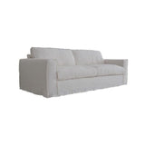 Lilys White Linen Slipcover  For Peninsula Sofa 9060 (Dx130-17) Pre-Order Only 9060C-WT