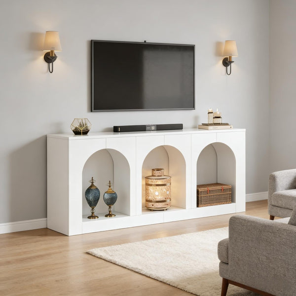 English Elm Coffee Console Table Industrial Metal Frame Vintage Wood Grain 2 Tier Entryway Sofa T3971P449510