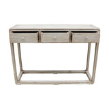 Peking Ming Console Table With Three Drawers Small