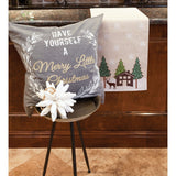 Merry Lil Christmas 24x24 Pillow 906237 Elk Home