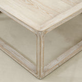 Lilys Reclaimed Peking Square Coffee Table Weathered White Wash 90630110