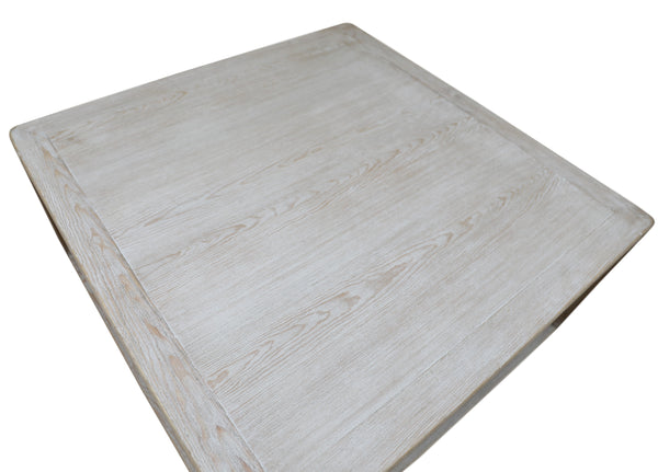 Lilys Reclaimed Peking Square Coffee Table Weathered White Wash 90630110