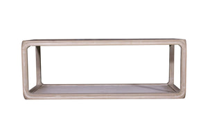 Lilys Peking Ming Coffee Table With Base White Wash 47X24X18H.. 90640200