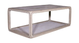 Lilys Peking Ming Coffee Table With Base White Wash 47X24X18H.. 90640200