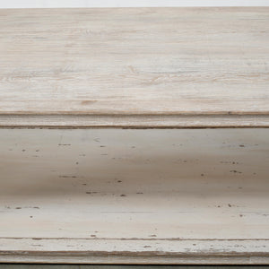 Lilys Peking Ming Coffee Table With Base White Wash 68X28X17.7H 9064-L