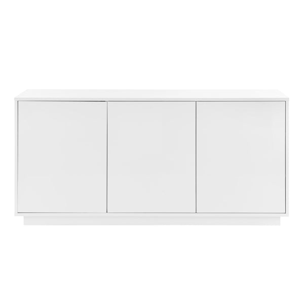 Tresero 65" Sideboard: Sleek Modern Design with Push-Open Doors and Adjustable Shelves for Storage