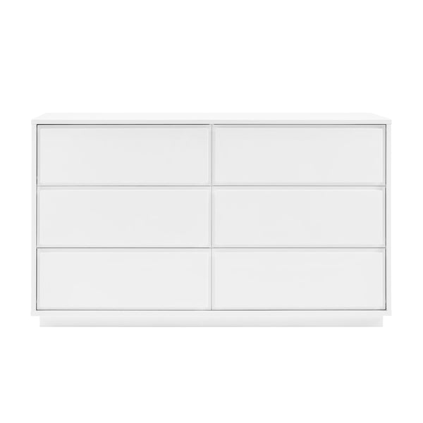 Tresero Sideboard - Sleek Minimalist Design with Spacious Push Open Drawers for Modern Storage Solutions