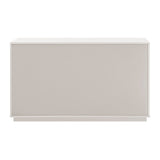 EuroStyle Tresero Dresser in High Gloss Warm Gray