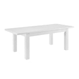 EuroStyle Tresero 80" Extension Table in High Gloss White