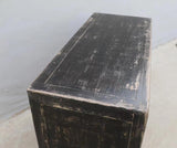 Lilys Two Drawers Cabient Distressed Black 39X18X35H 9070-Black