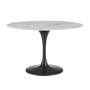 Astrid Dining Table - Elegant Round Design with Stylish Tulip Base for Modern Entertaining Spaces