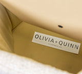 Olivia + Quinn Chit Chat  Swivel Ottoman 9071_DELRAY Del Ray Pearl w/ Never Fear Protection