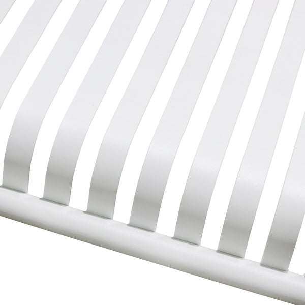 Enid Outdoor Coffee Table in White 90726-WHT EuroStyle