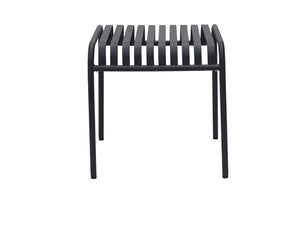 Enid Outdoor Side Table in Black 90728-BLK EuroStyle