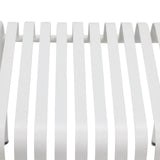 Enid Outdoor Side Table in White 90728-WHT EuroStyle