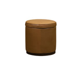 Olivia + Quinn Leg Up  Swivel Ottoman 9072_MGA3601 Morgan Caramel