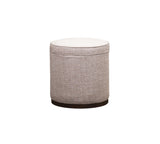 Olivia + Quinn Leg Up  Swivel Ottoman 9072_ORVILLE Orville Porcelain w/ Never Fear Protection