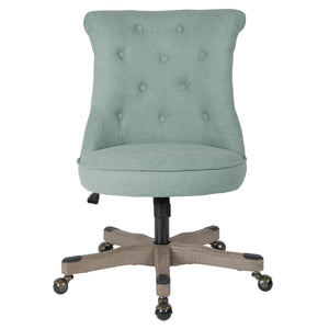 OSP Home Furnishings Hannah Tufted Office Chair Mist