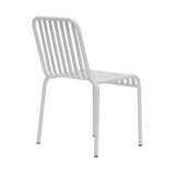 Enid Stackable Outdoor Side Chair in White - Set of 2 90730-WHT EuroStyle