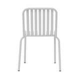 Enid Stackable Outdoor Side Chair in White - Set of 2 90730-WHT EuroStyle