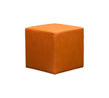 Olivia + Quinn Happy Hour Swivel Ottoman 9073C_BLA2814 Anniston Tangerine with hidden casters