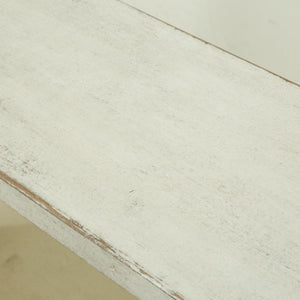 Lilys Reclaimed Wood Peking Ming Console Table Off White Pre-Order Only 90740010N