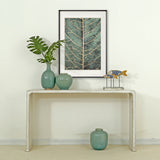 Lilys Reclaimed Wood Peking Ming Console Table Off White Pre-Order Only 90740010N