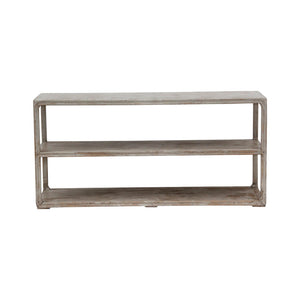 Lilys Reclaimed Peking Console Table With Shelf Antique Off White 63X18X31 90760010