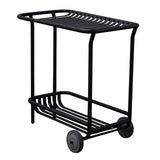 Enid Outdoor Cart in Black 90780-BLK EuroStyle