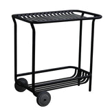 Enid Outdoor Cart in Black 90780-BLK EuroStyle