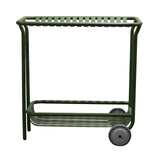 Enid Outdoor Cart in Dark Green 90780-DKGRN EuroStyle