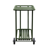 Enid Outdoor Cart in Dark Green 90780-DKGRN EuroStyle