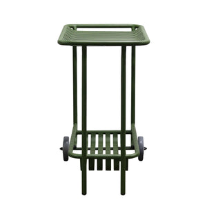 Enid Outdoor Cart in Dark Green 90780-DKGRN EuroStyle