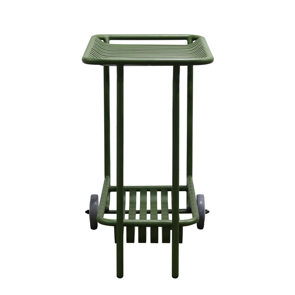 Enid Outdoor Cart in Dark Green 90780-DKGRN EuroStyle