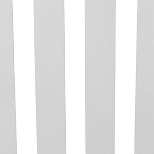 EuroStyle Enid Powder-Coated Steel Rolling Cart with Open Slat Shelves for Patio or Home White 90780-WHT
