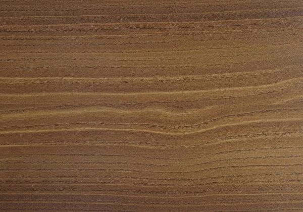 English Elm Computer Desk - Adjustable Height, Contemporary Walnut Laminate & Black Metal, Perfect For Small Spaces B2710P219890