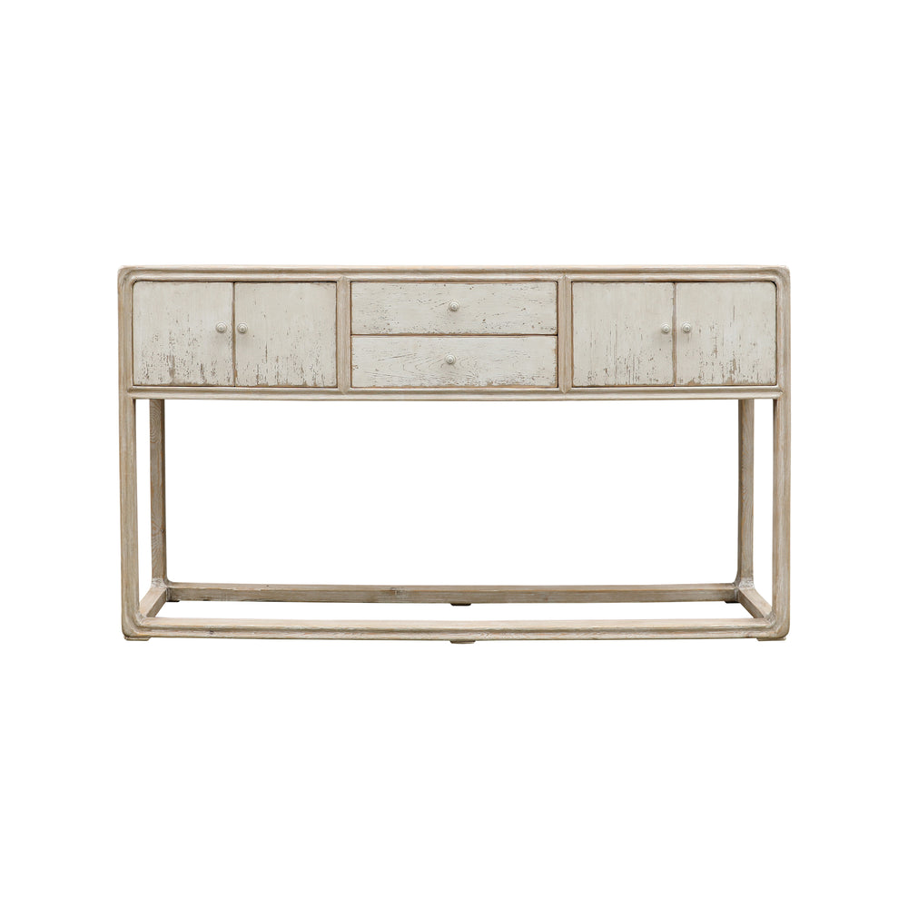Lilys Peking Ming Console Table With 2 Drawers Antique Off White 90820010
